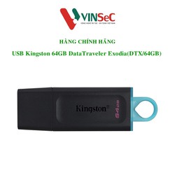 USB 3.2 - 64GB, 128GB, 256GB - Gen 1 Kingston DataTraveler Exodia ( DTX ) thời trang với nắp bảo vệ và móc khóa màu sắc