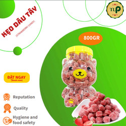 KẸO DÂU TÂY TÂN LỘC PHÁT HŨ 800G