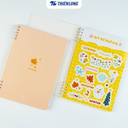 Sổ lò xo đường kẻ ngang A5 Thiên Long
