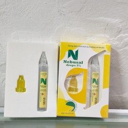 Dung Dịch Nhỏ Mũi Nebusal Drop 3% Công Thức Vàng Cho Trẻ Em Nghẹt Mũi 10ml