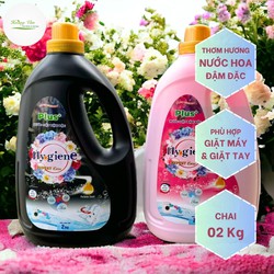 Nước giặt đậm đặc hương nước hoa Hy Giene Plus - Chai 2kg