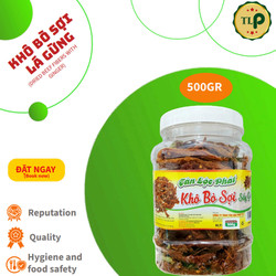 KHÔ BÒ SỢI SẤY GỪNG TÂN LỘC PHÁT HŨ 500G