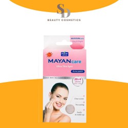Chính hãng Miếng Dán giảm Mụn Mayan Care 4 miếng 1cm + 20 miếng 0.8cm