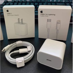 Bộ sạc nhanh 20w bóc máy chuẩn sạc nhanh cho iphone ipad, bảo hành 1 năm lỗi đổi mới