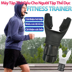 Máy Tập Thở Giãn Nở Phổi Fitness Trainer - Công Nghệ Châu Âu Làm Tăng Sức Bền, Khoẻ Phổi Cho Người Tập Thể Dục Thể Thao