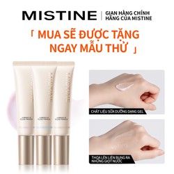 Chính hãng Kem lót che khuyết điểm MISTINE dưỡng ẩm làm sáng da hợp thời trang 30g