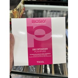 Bột Tẩy Tóc Xanh Không Amoniac Tricol Biosky X-Perience Platipure 500g