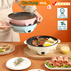 HnL Store - Bếp rán điện chống dính Electric MultiCooker 220V