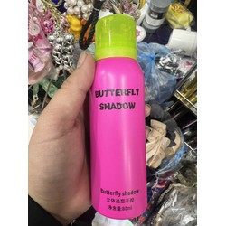 Xịt Tạo Kiểu Tóc BUTTERFLY SHADOW Hồng 80ml