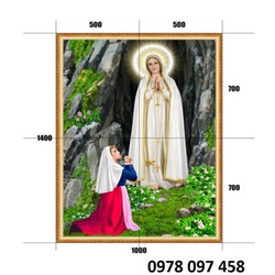 Gạch tranh 3D - Tranh công giáo
