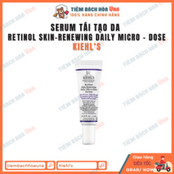 Serum tái tạo da 𝗞𝗜𝗘𝗛𝗟’𝗦 𝗥𝗘𝗧𝗜𝗡𝗢𝗟 𝗠𝗜𝗖𝗥𝗢-𝗗𝗢𝗦𝗘