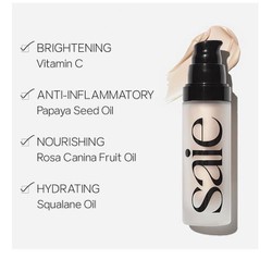 Chính hãng [Mini 5ml] Kem lót bắt sáng Saie glowy super gel starglow