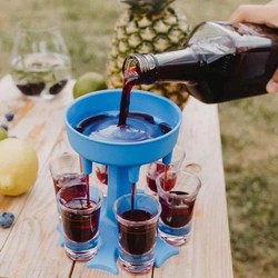 Bộ Chia Rượu - Phễu Rót chia đều rượu thông minh (KHÔNG KÈM LY )