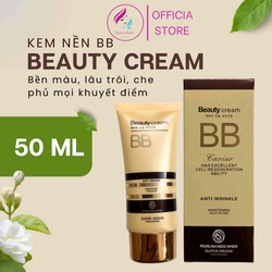 Kem nền BB Beauty Cream kiểm soát dầu, bền màu, lâu trôi 50G