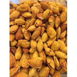 Hạnh nhân vỏ mỏng rang bơ hàng Mỹ, Đồ Ăn Tết Golden Food