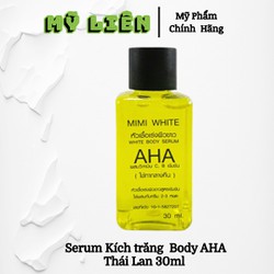 Serum Kích trắng AHA  dành cho Body Thái Lan 30ml