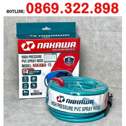 [Siêu Sale] [Ảnh thật] Dây Áp Lực Máy Phun Xịt Mini Nakawa WA-15 15 Mét