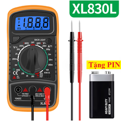 Đồng hồ vạn năng đo điện kỹ thuật số XL830L độ chính xác cao Tặng Kèm pin