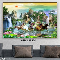 Thiên nhiên giao hòa - gạch tranh đẹp