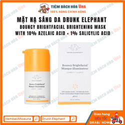 Mặt nạ sáng da DRUNK ELEPHANT Bouncy Brightfacial Brightening Mask with 10% Azelaic Acid + 1% Salicylic Acid