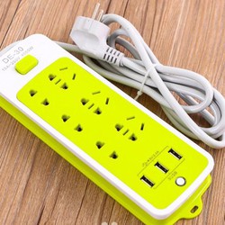 Ổ Điện Đa Năng Thông Minh Có Kèm Chân USB 9 Cổng