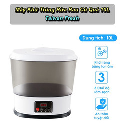 Máy Khử Trùng Ozone Thực Phẩm Và Rau Củ Taiwan Fresh Dung Tích 10L - Dominate The Market