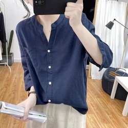 sơ mi nữ cổ tàu