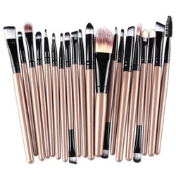 Bộ Cọ Trang Điểm 20 món chuyên nghiệp Đủ Cọ Makeup, Lông Cọ Mềm, Dễ Tán