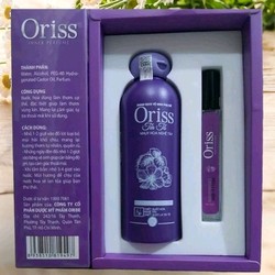 combo dung dịch vệ sinh và nước hoa vùng kín Oriss 200ml sạch thơm suốt ngày dài