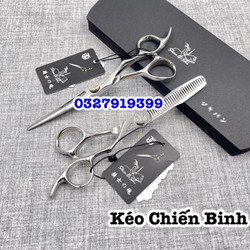 Kéo cắt tóc Nhật Chiến Binh Sheshi 6.0 in - trắng