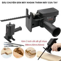Máy Cưa Điện Cầm Tay từ Máy Khoan: 3 Lưỡi Cắt Gỗ Kim Loại Đặc Sắc - Hiệu Quả và Đa Năng