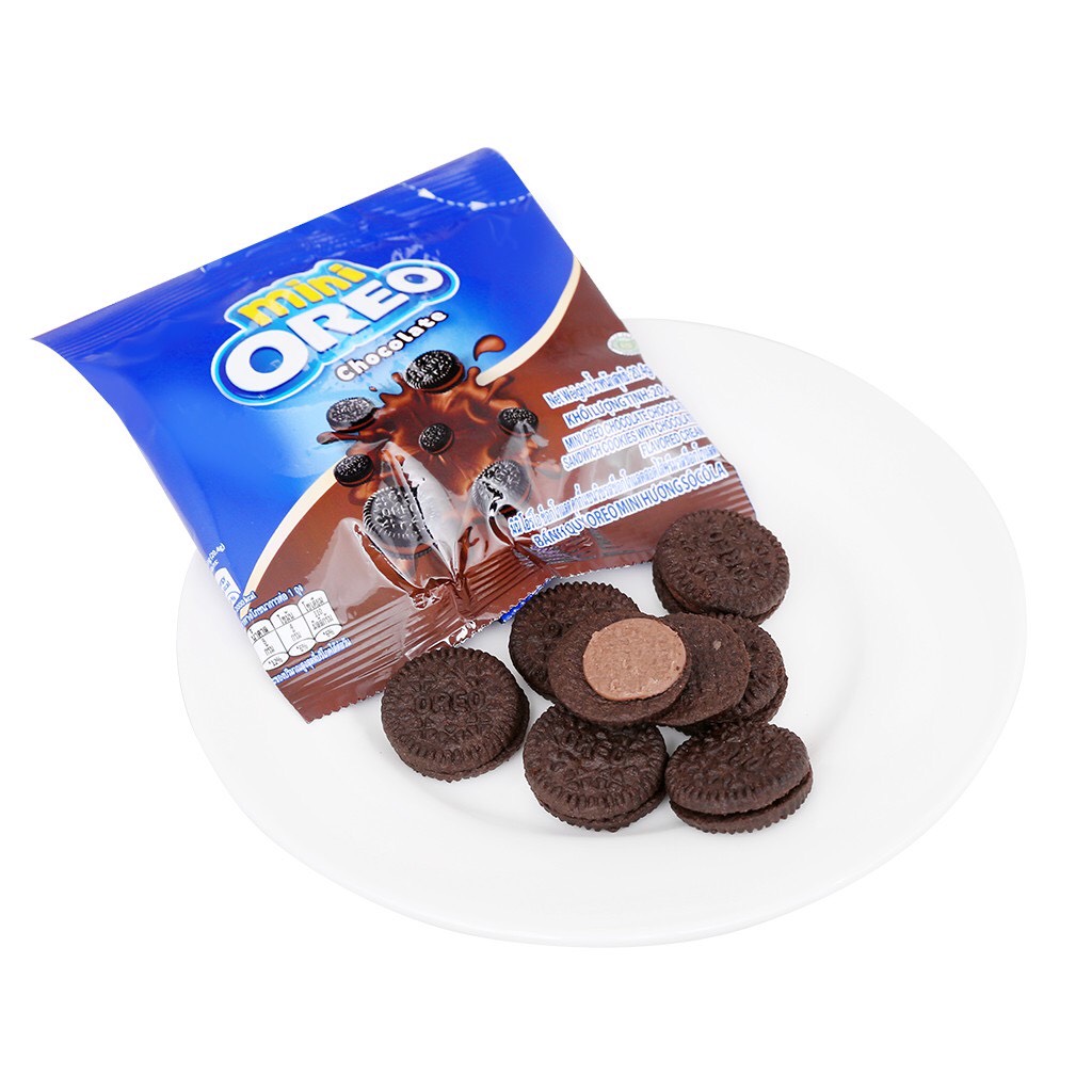 Hình ảnh BÁNH QUY OREO MINI CHOCOLATE/ VANI 230G