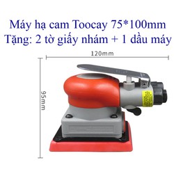 Máy chà nhám hơi hạ cam TooCay 75x100mm độ bền cao, dễ sử dụng