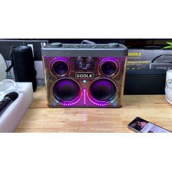 Loa Sodlk s1368 công suất 320w bluetooth karaoke kiêm trống điện tử chuyên nghiệp tặng kèm túi đựng loa