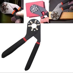 Kềm Vặn Lục Giác 8 inch Điều Chỉnh 6 Khớp Linh Động Đa Năng Cán Bọc Nhựa Chống Trượt
