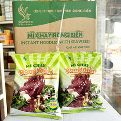 Mì chay rong biển Seaweed gói 75g [Thùng 12 gói]