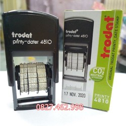 Dấu ngày tháng năm 3mm Trodat Printy Dater 4810