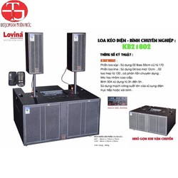 [HCM] Loa kéo array Lovina KB21802, Loa karaoke 3 đường tiếng - Hàng Chính Hãng - Công Ty Thiên Phúc