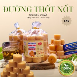 Đường thốt nốt - Nguyên chất - Dạng viên mini hình tháp - 1kg