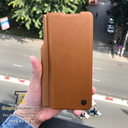 Bao da chính hãng Nillkin Qin Pro Leather cho Samsung Galaxy Z Fold4