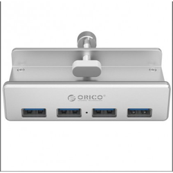 Hub USB 3.0 4 port ORICO MH4PU-SV (Vỏ sắt - bắt cạnh bàn)