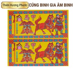 Cúng binh gia âm binh 1 lá
