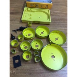 bộ mũi khoan khoét lỗ thạch cao xịn 16 món