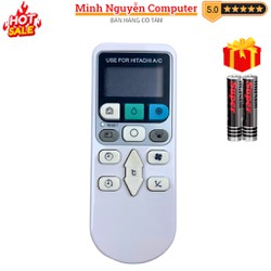 Điều khiển điều hòa Hit@chi Mã 01, remote máy lạnh Hit@ch - Tặng kèm pin - Minh Nguyễn
