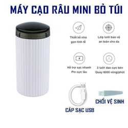 Máy cạo râu mini bỏ túi du lịch tiện lợi
