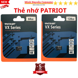 Thẻ Nhớ PATRIOT 32GB, 64GB, 128GB Micro SD - Bảo Hành 5 Năm Chính Hãng