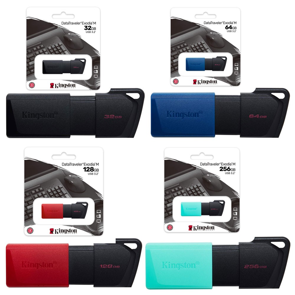 USB Kingston Flash Data Traveler Exodia M  ( DTXM ) (Mã SP: DTXM)