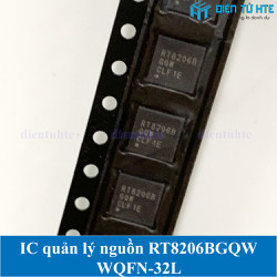 IC quản lý nguồn laptop RT8206B RT8206BGQW QFN-32 Mới