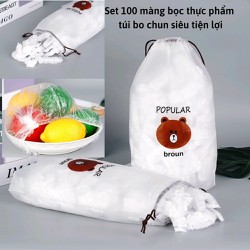 Combo 100 cái màn bọc thực phẩm