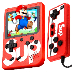 MÁY CHƠI GAME 4 NÚT CẦM TAY SUP+ GAME BOX 400 IN 1